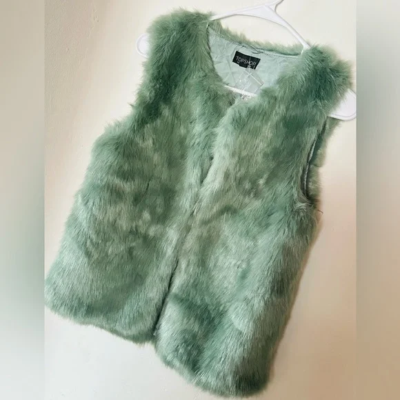 Top Shop faux fur vest - Picture 9 of 9